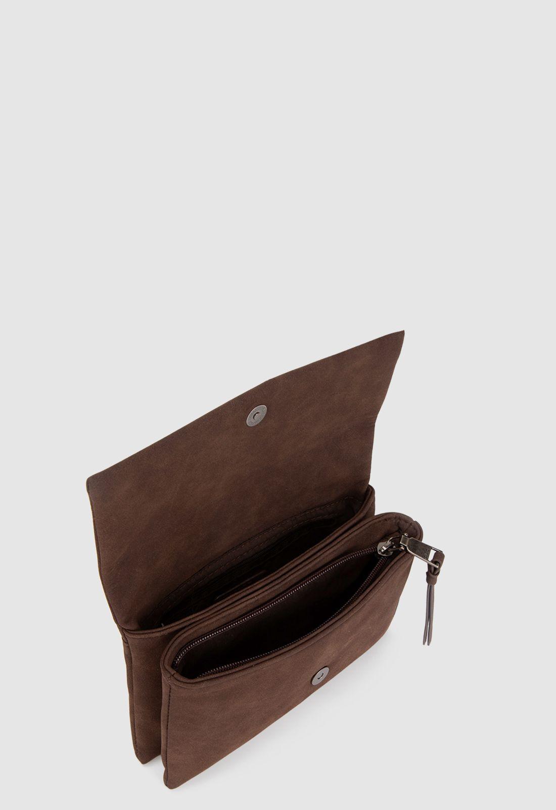 Cartera Suede Moka Mini Black Bubba-5