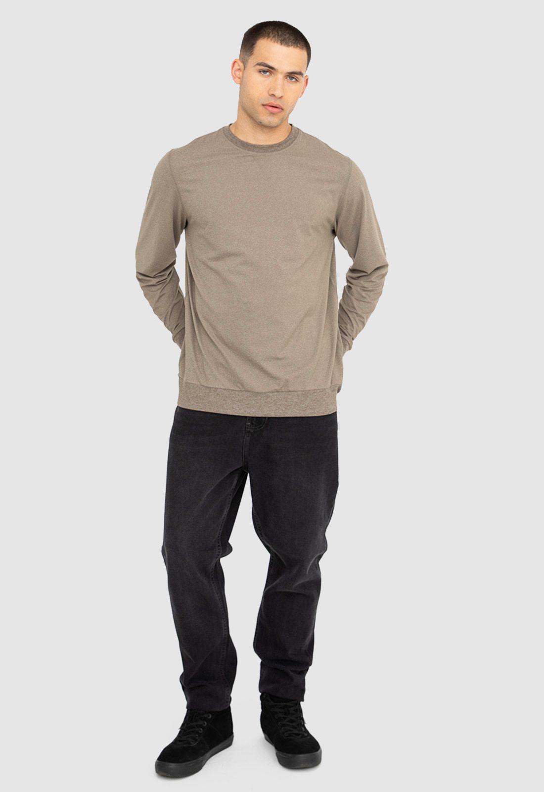 Crewneck Ultra Soft Cafe Black Bubba-5