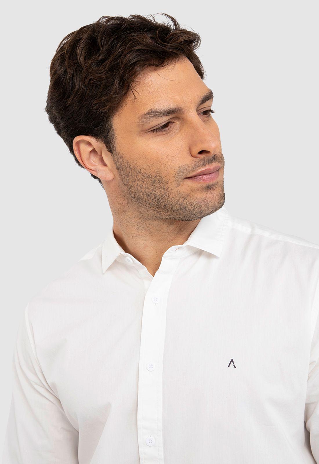 Camisa De Algodón Blanca Black Bubba-2