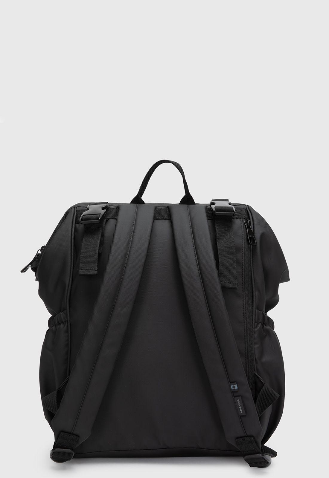 Mochila Maternal Black Black Bubba-3