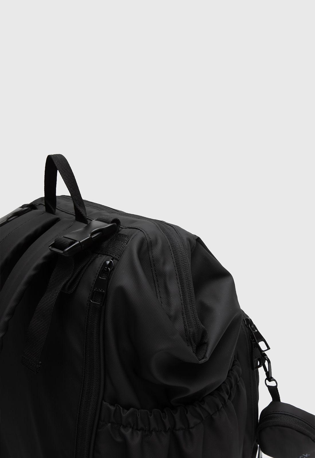 Mochila Maternal Black Black Bubba-7