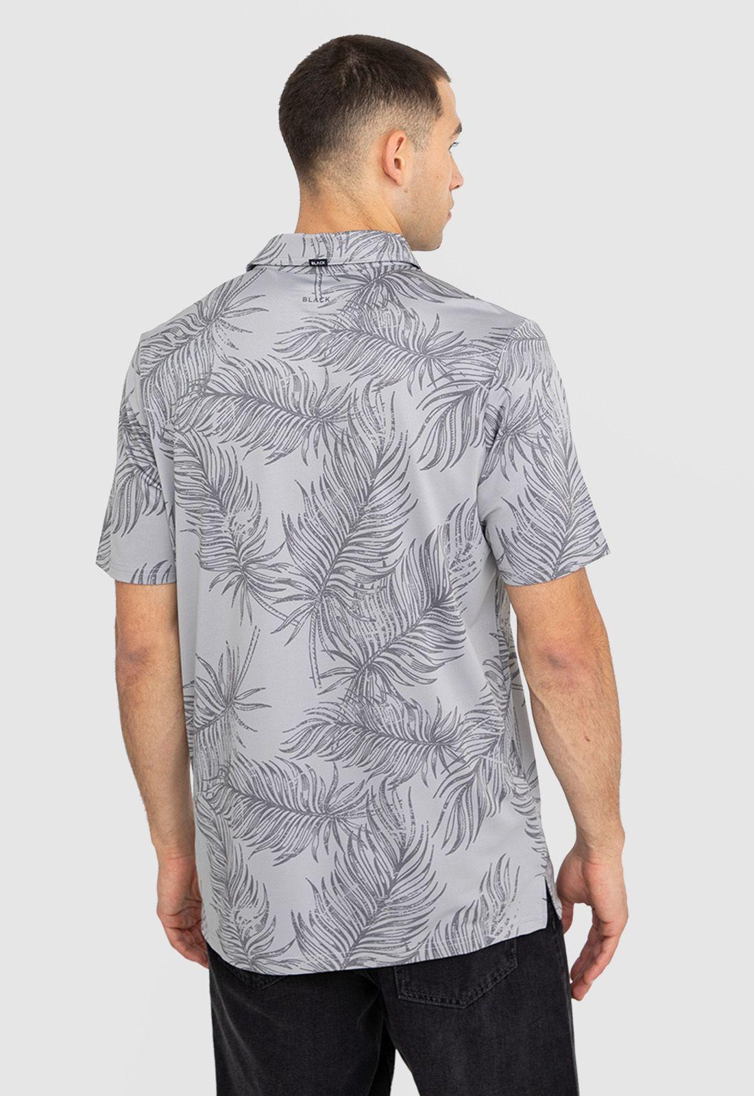 Polera Golf Gris Black Bubba-1