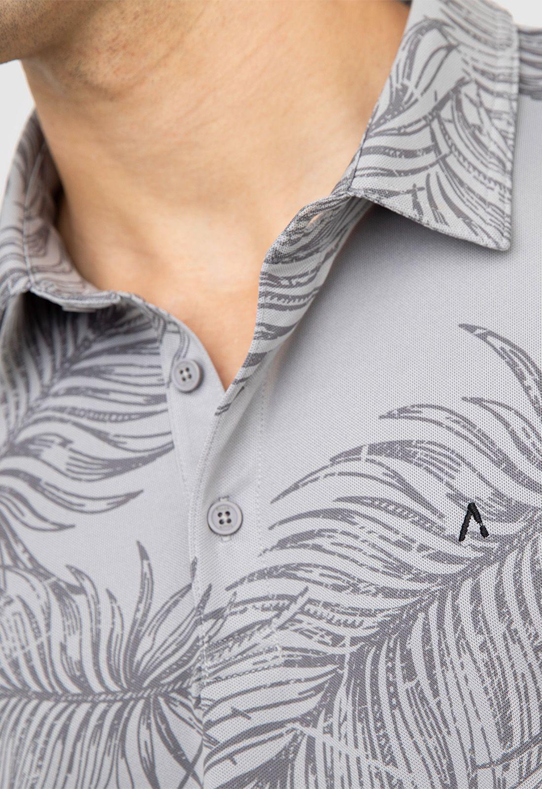 Polera Golf Gris Black Bubba-4