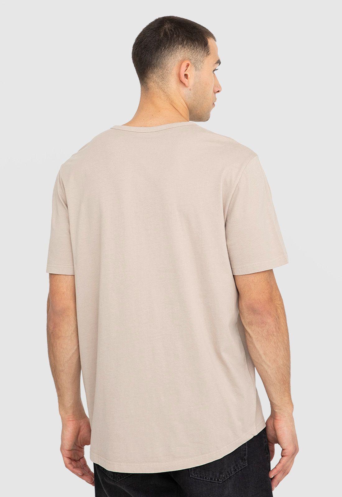 Polera Henley Beige Black Bubba-1