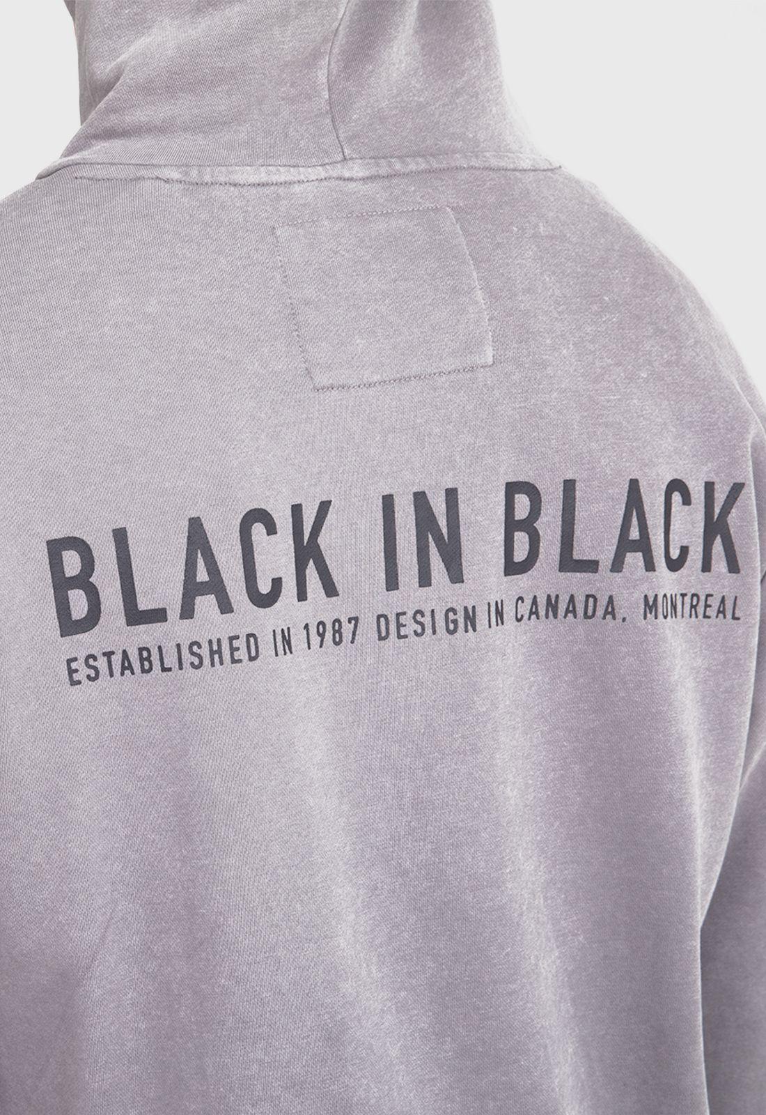 Poleron Hoddie Black In Black Gris Black Bubba-3