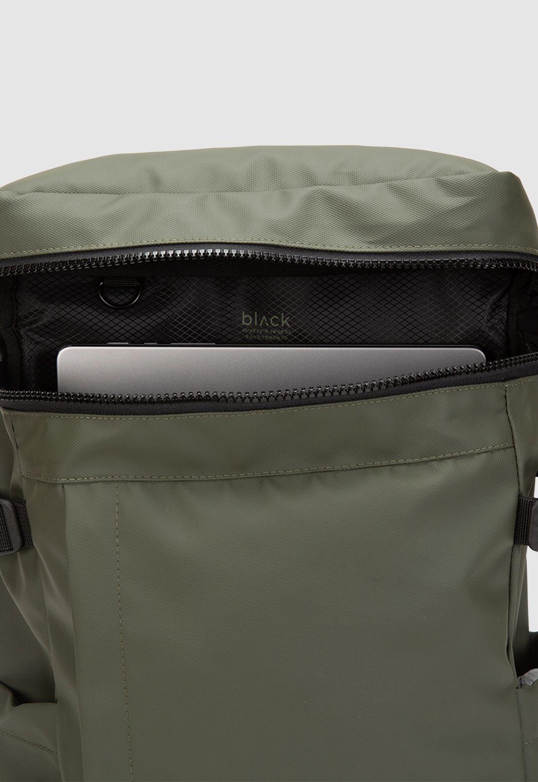 Mochila Soho Moss Black Bubba-8