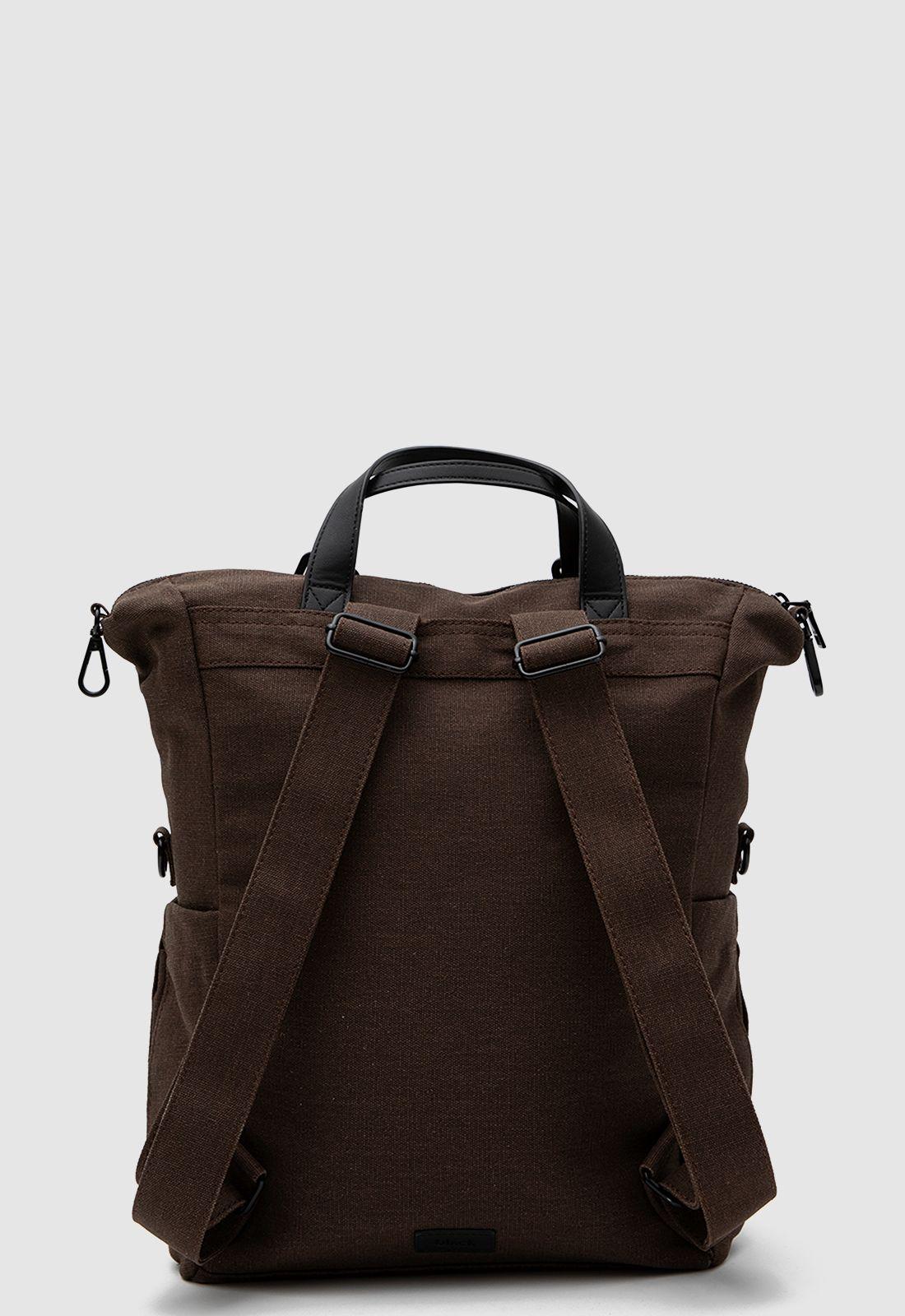 Mochila Waxed Canvas Maple Black Bubba-2