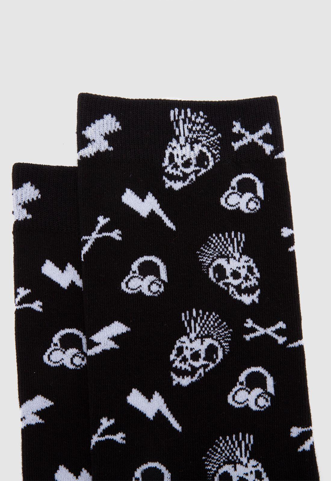 Set Calcetin Bull Dog Black Bubba-2