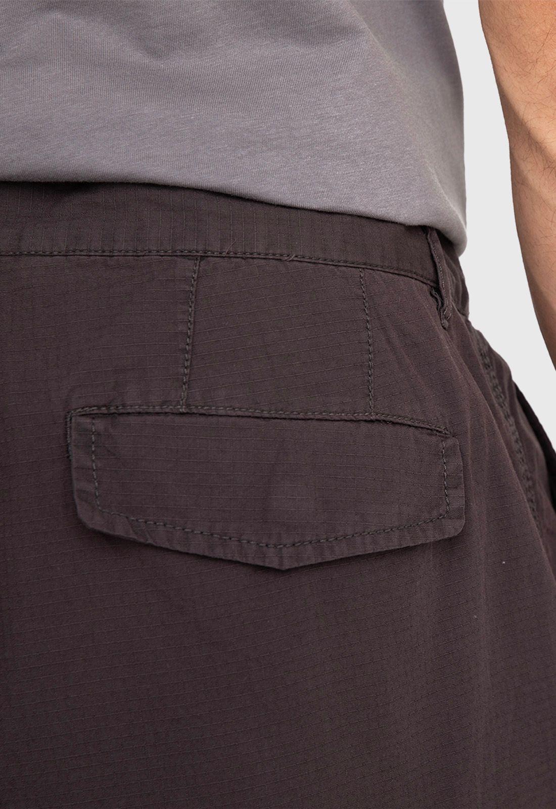 Short Cargo Ripstop Green Black Bubba-4