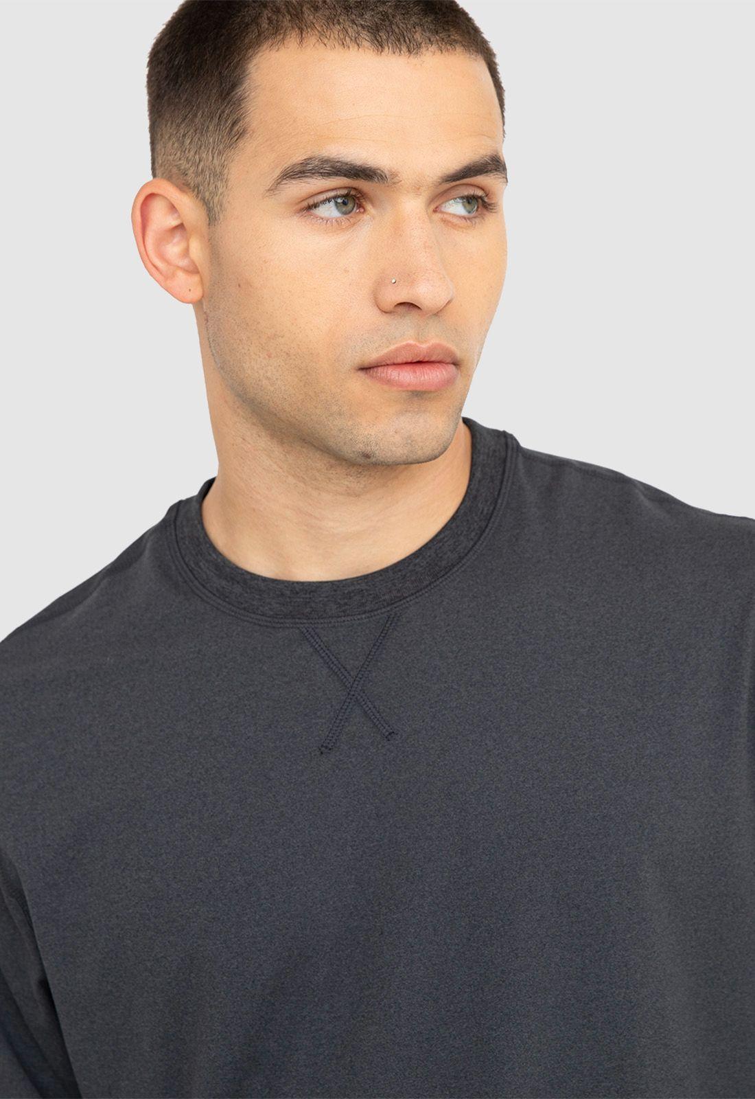 Crewneck Ultra Soft Negro Black Bubba-2