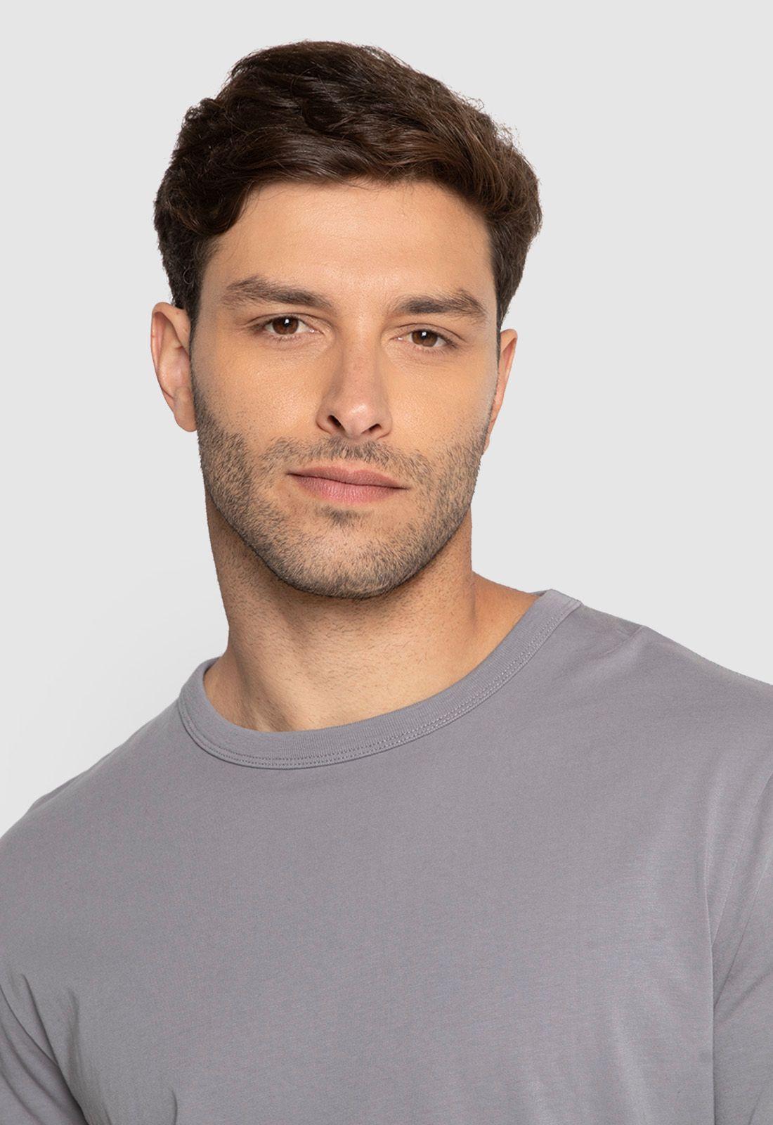 Polera Manga Larga Garment Dye Gris Claro Black Bubba-2