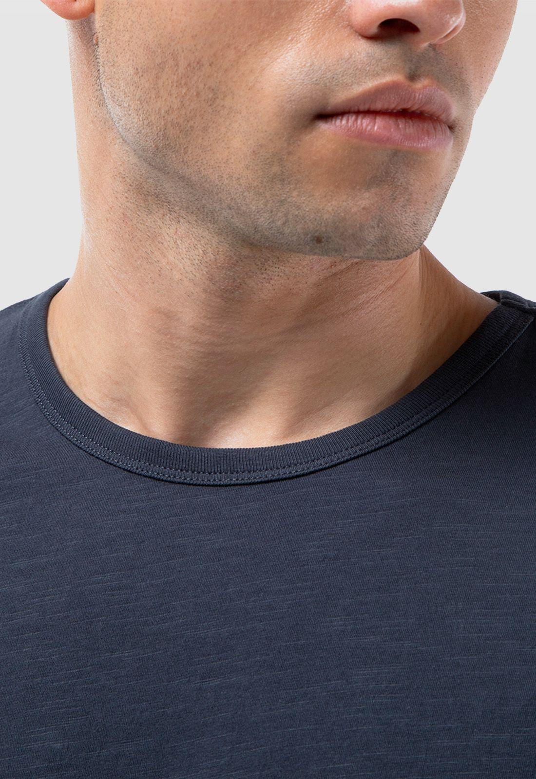 Polera Slub Cotton Gris Marengo Black Bubba-4