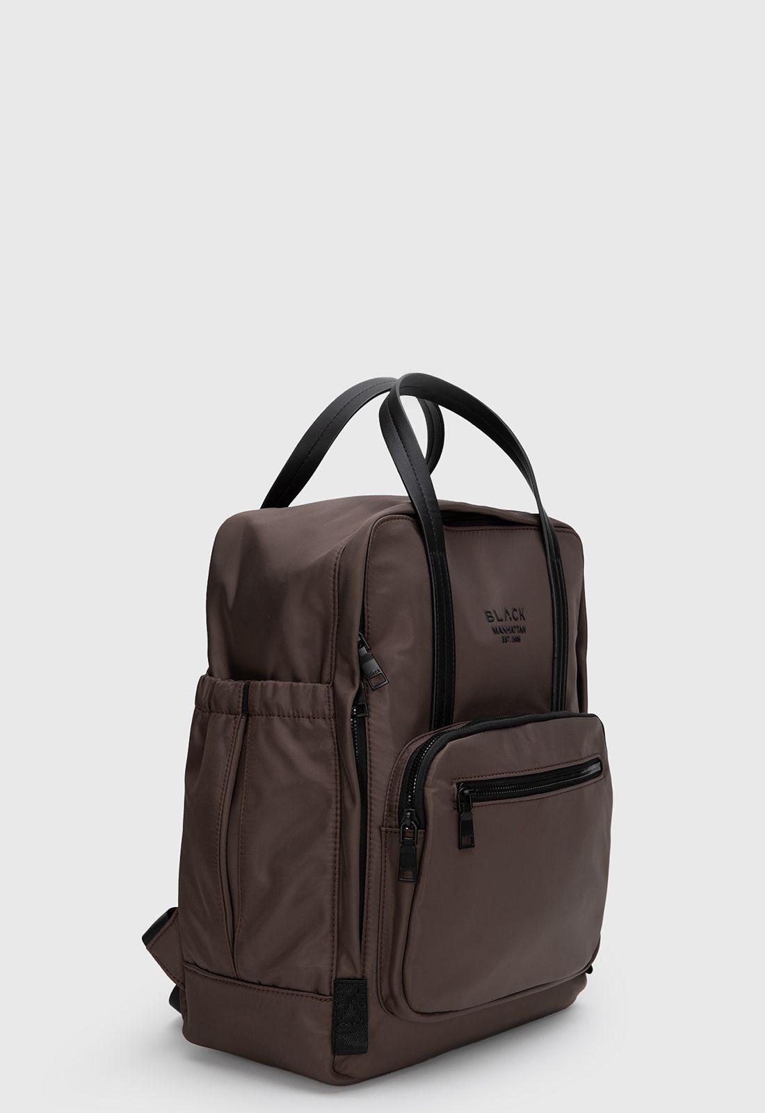 Mochila Manhattan Moka Black Bubba-2