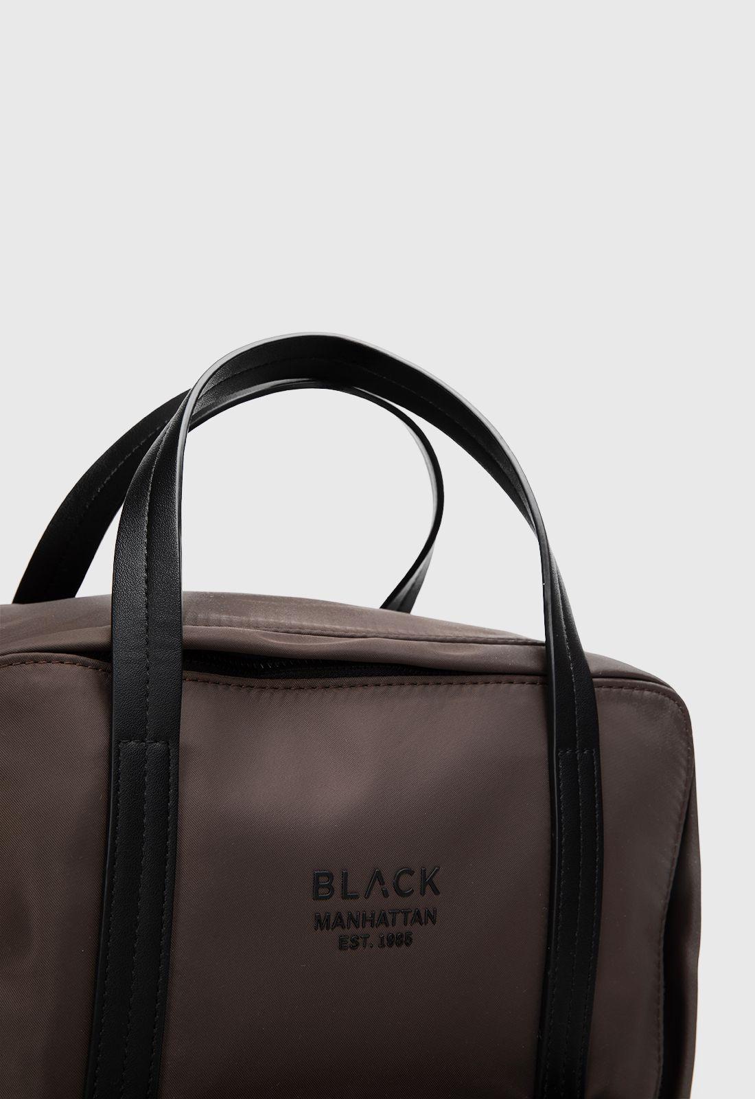 Mochila Manhattan Moka Black Bubba-4