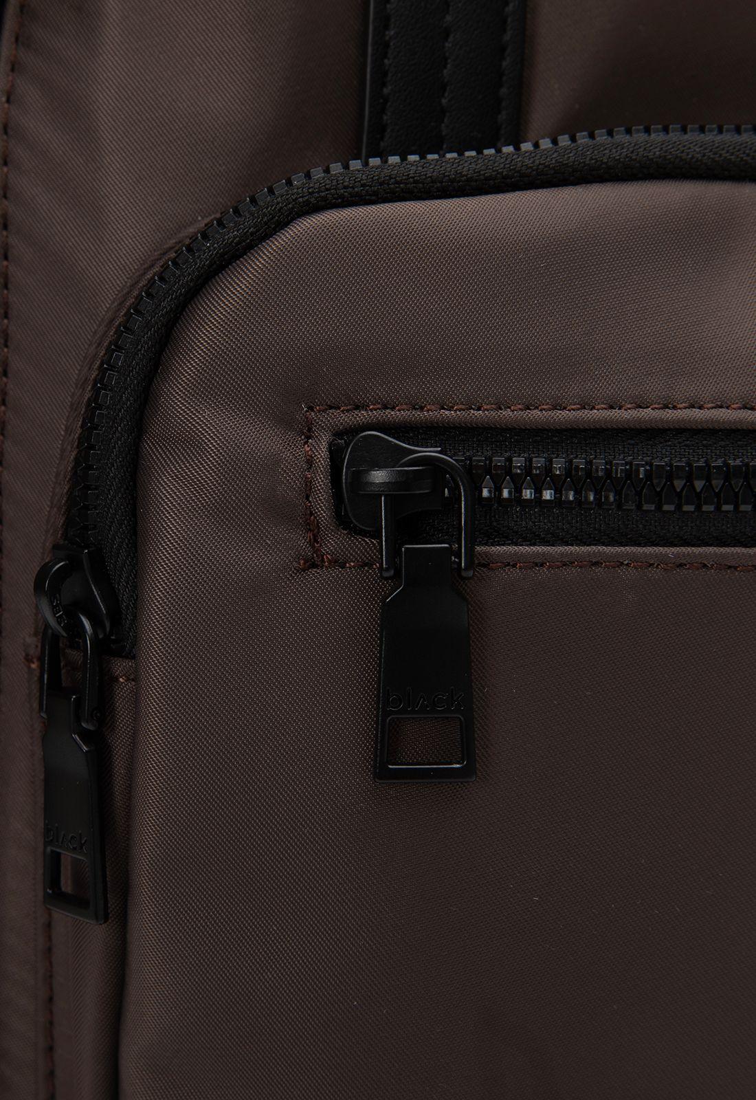 Mochila Manhattan Moka Black Bubba-5