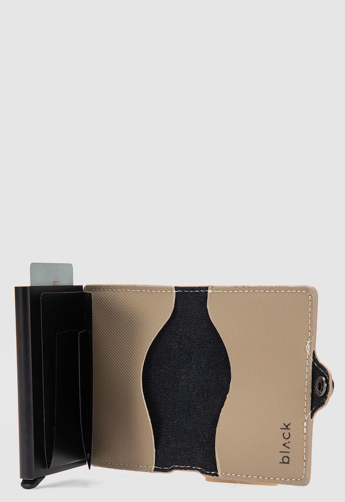 Billetera Smart Soho Sand Black Bubba-2