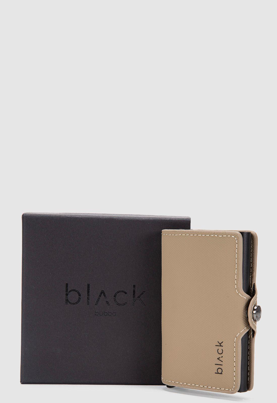 Billetera Smart Soho Sand Black Bubba-4