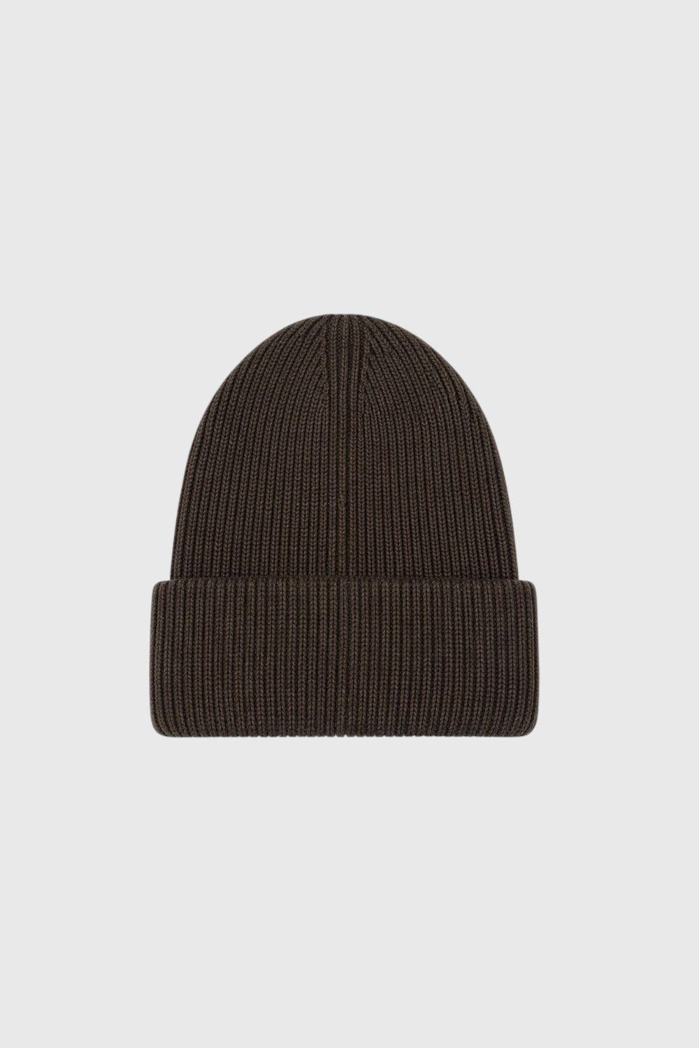 Beanie Logo Moka Black Bubba-2