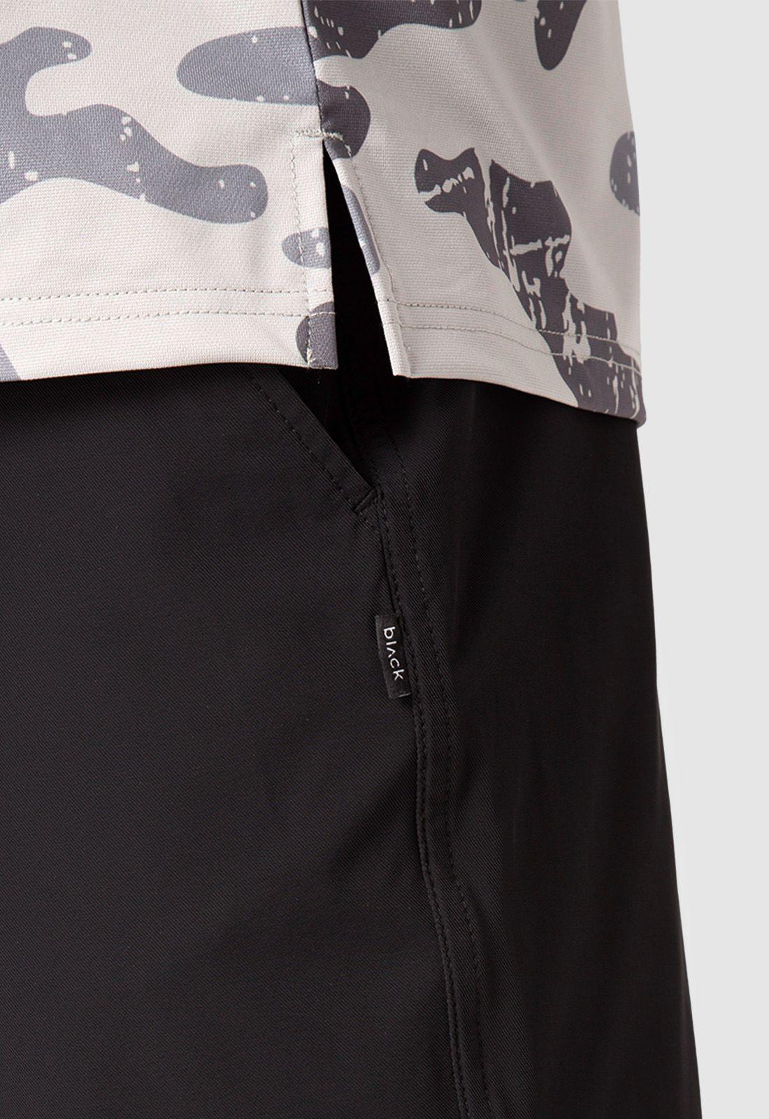 Walkshort Spandex Black Black Bubba-3