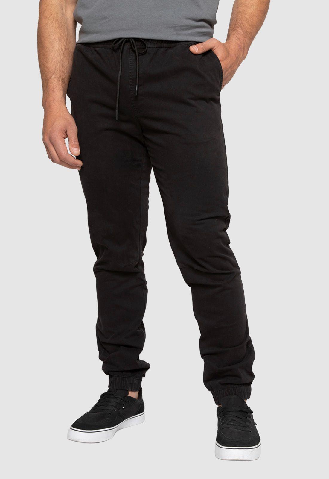 Pantalon Jogger Negro Black Bubba-0