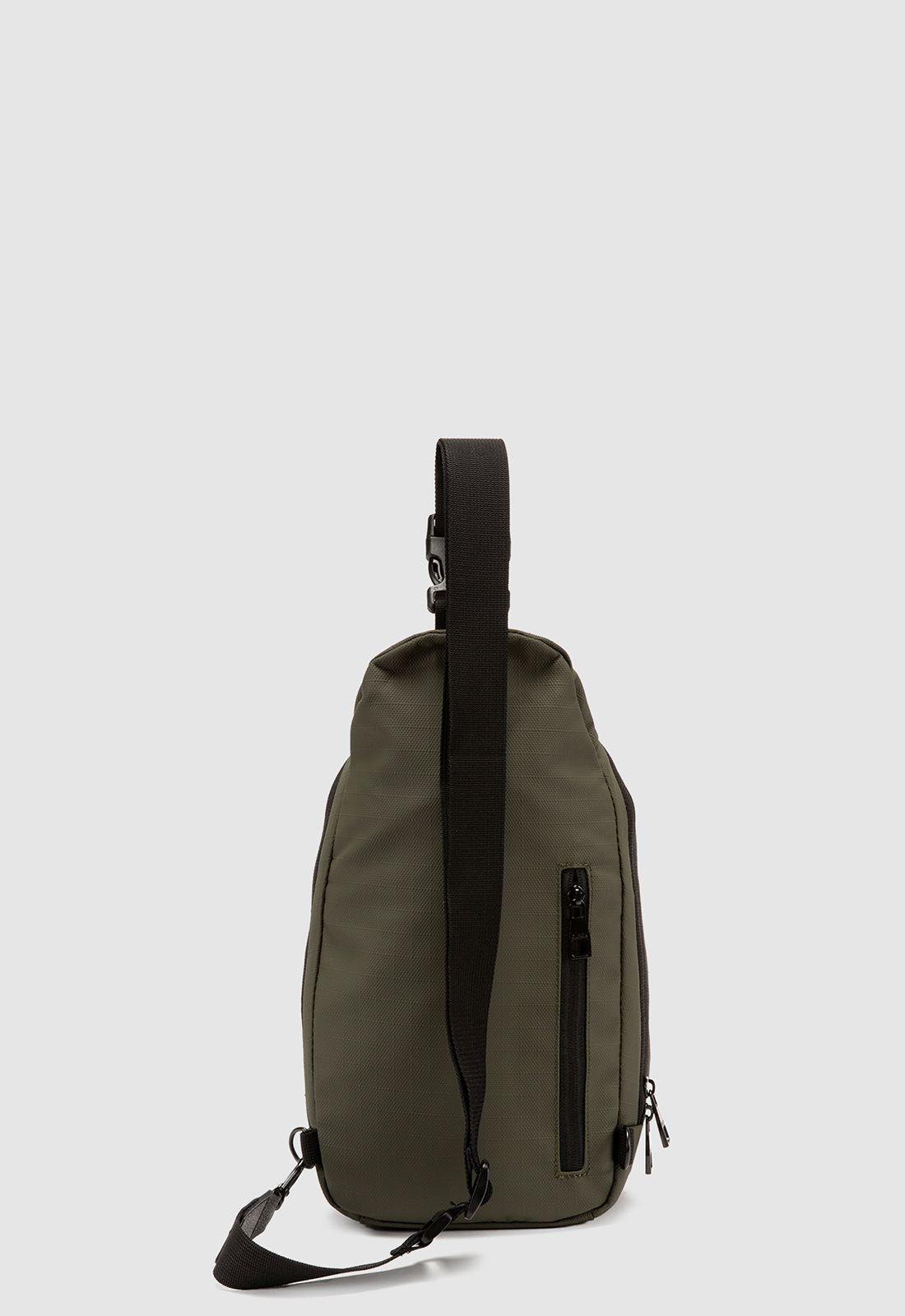 Mochila Sling Bag Beast Moss Black Bubba-2