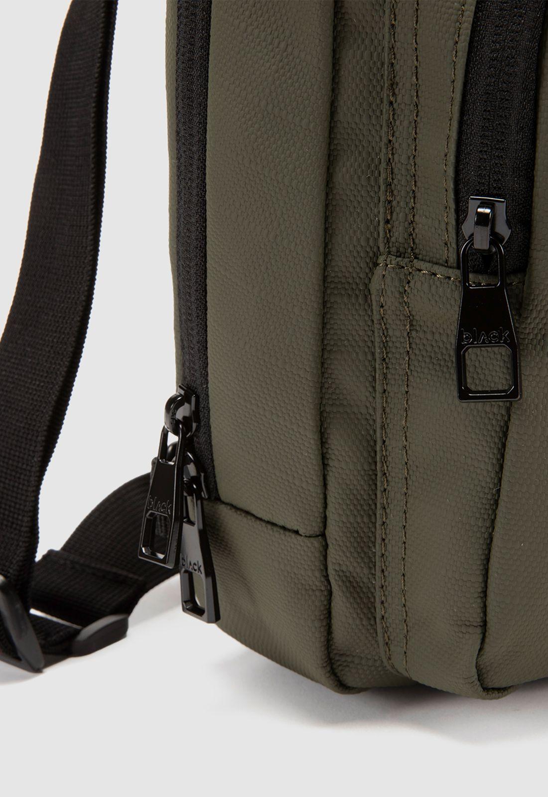 Mochila Sling Bag Beast Moss Black Bubba-4