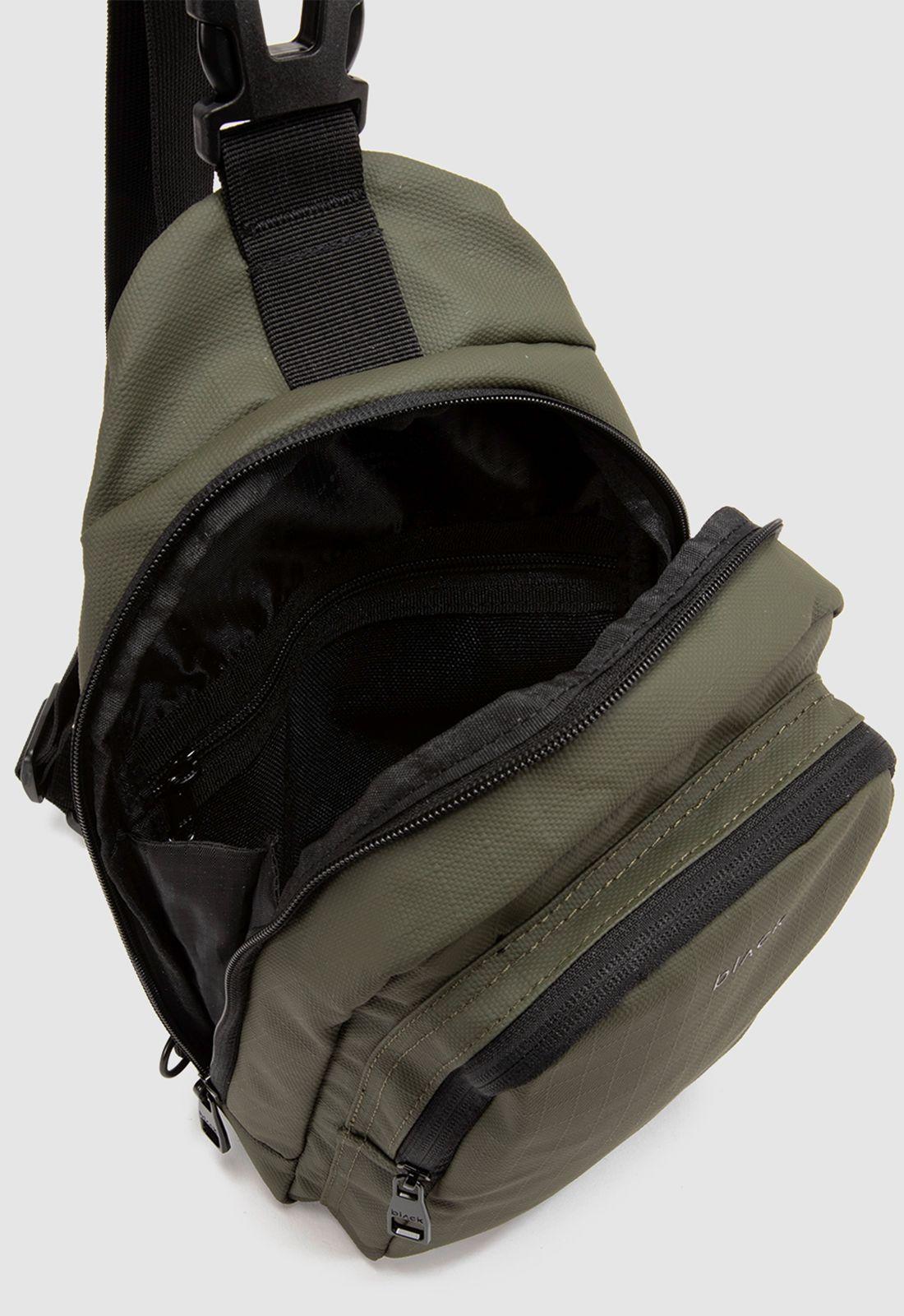 Mochila Sling Bag Beast Moss Black Bubba-6