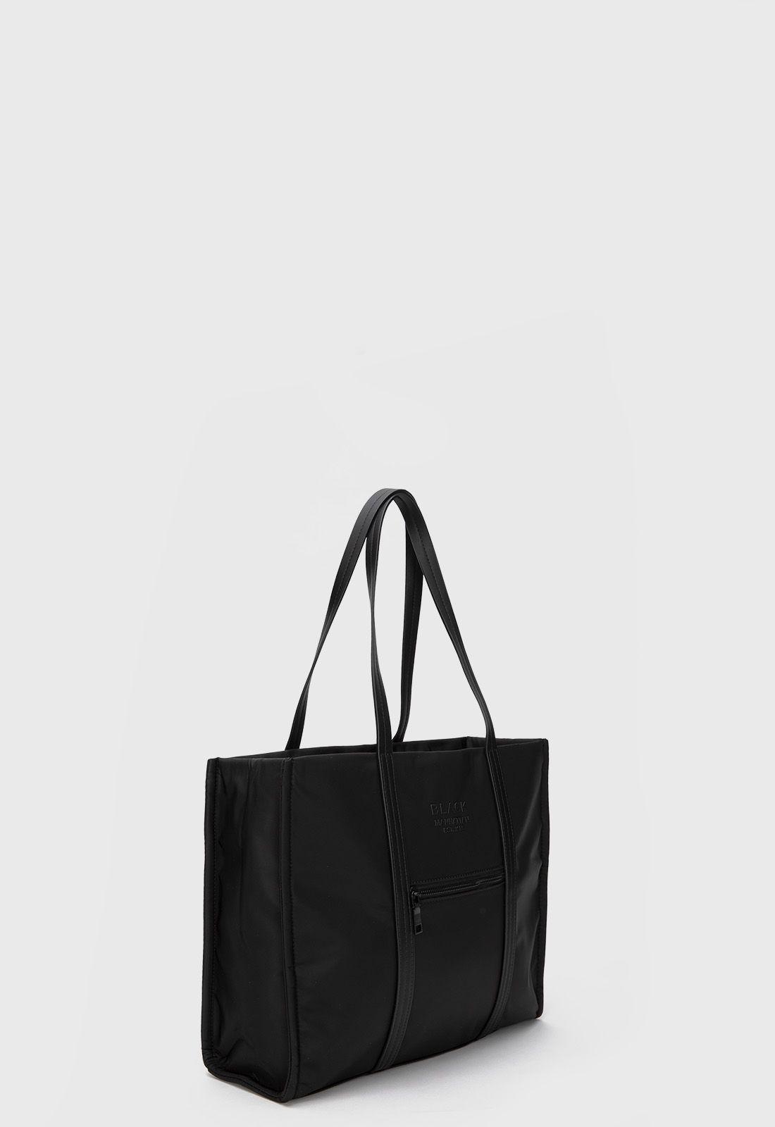 Bolso Tote Manhattan Negro Black Bubba-2
