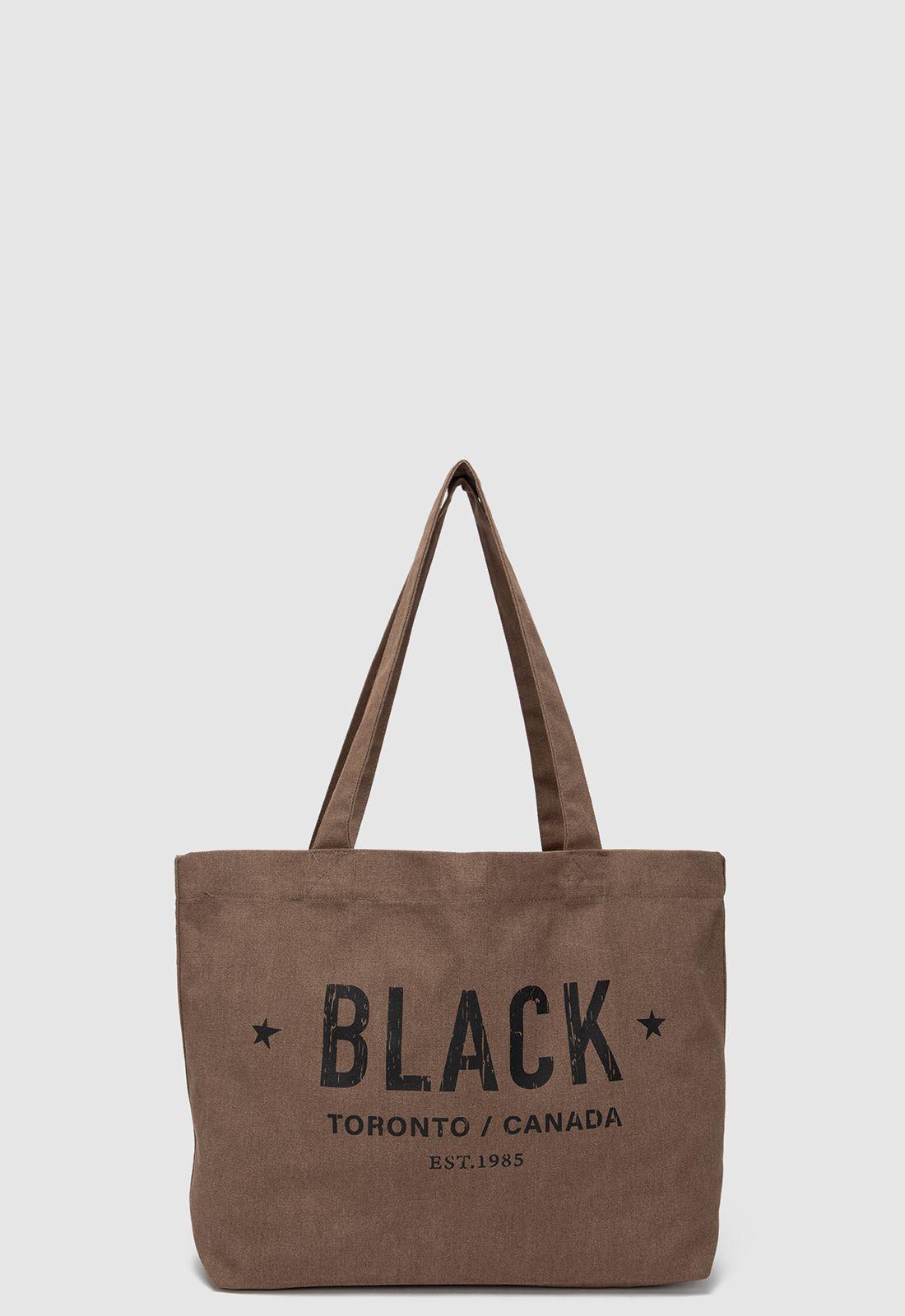 Cartera Tote Star Moka Black Bubba-0