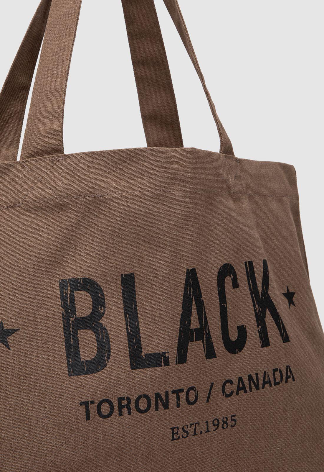 Cartera Tote Star Moka Black Bubba-3