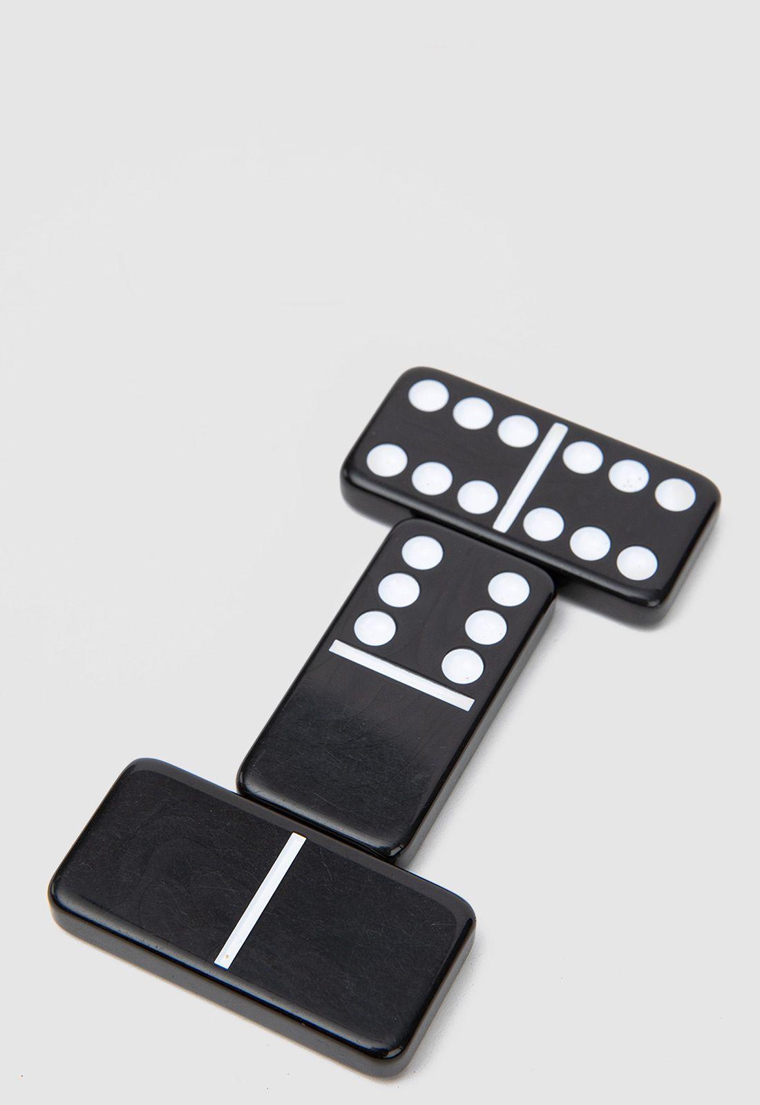 Domino Set Black Black Bubba-3