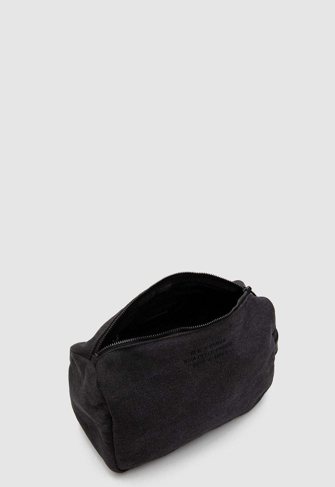 Neceser Canvas Grey Black Bubba-5