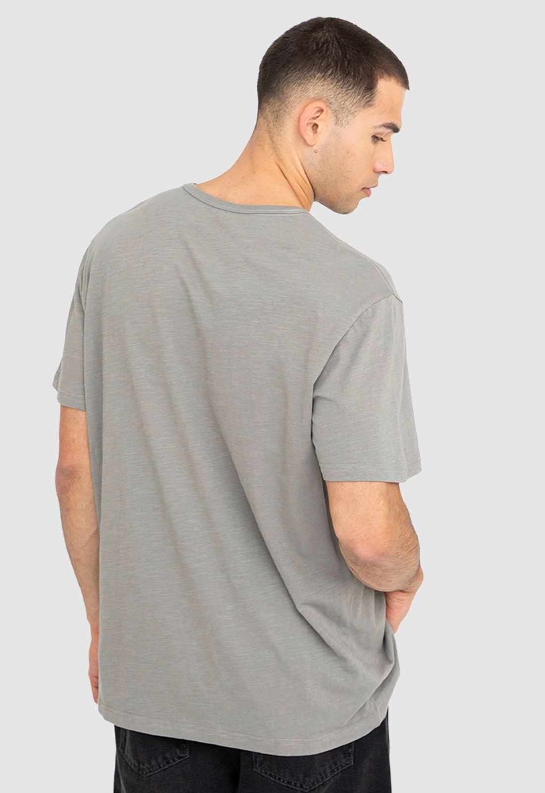 Polera Slub Cotton Gris Black Bubba-1