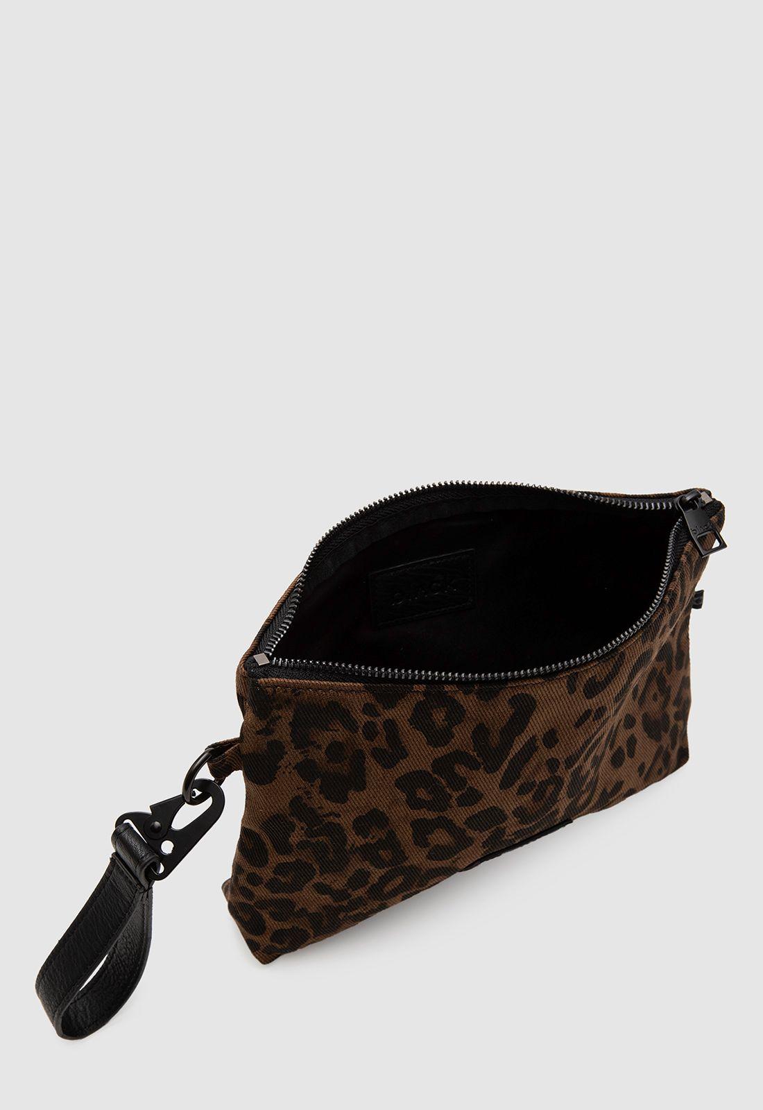 Clutch Canvas Leo Black Bubba-3