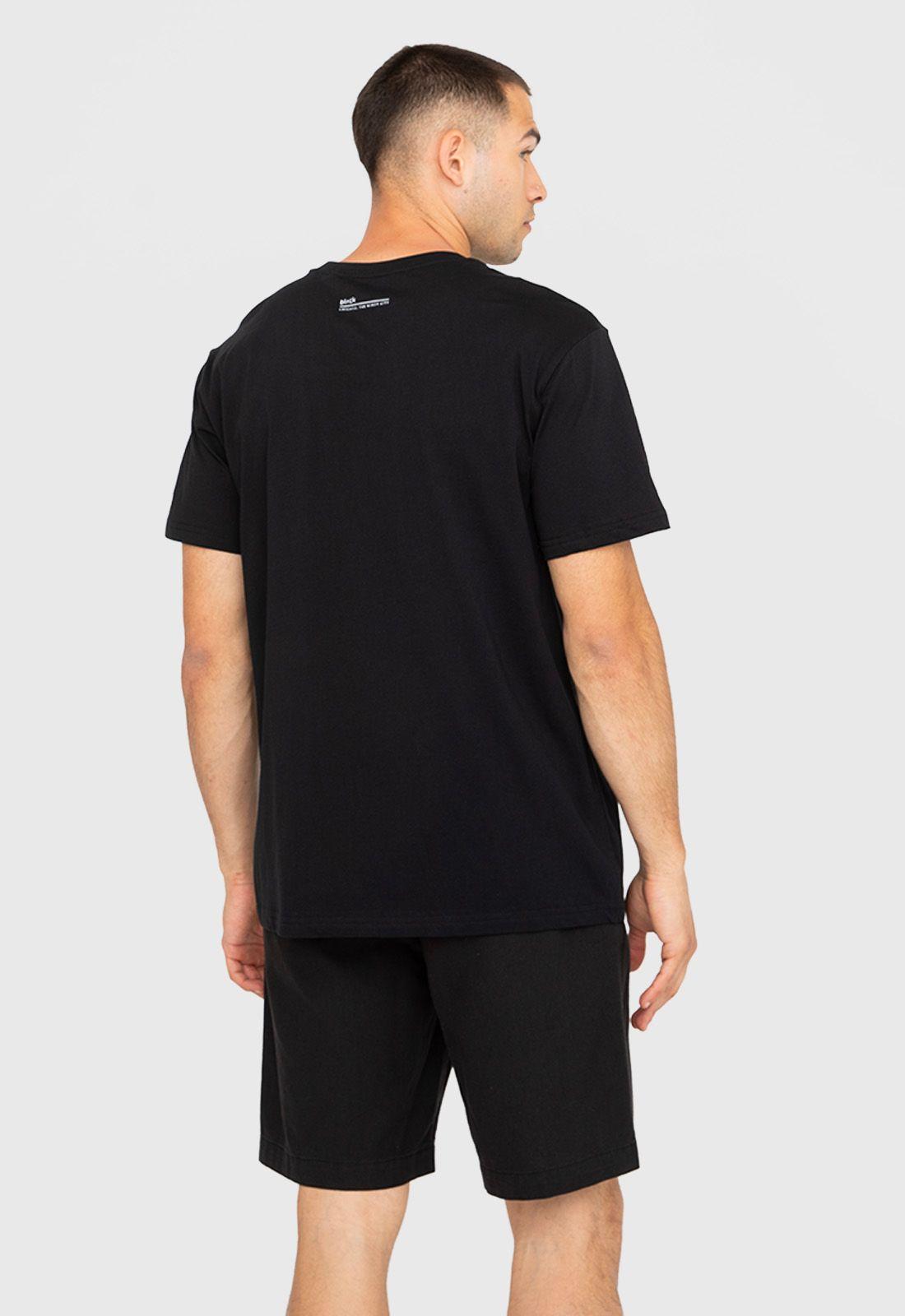 Polera On Tour Chicago Black Black Bubba-1