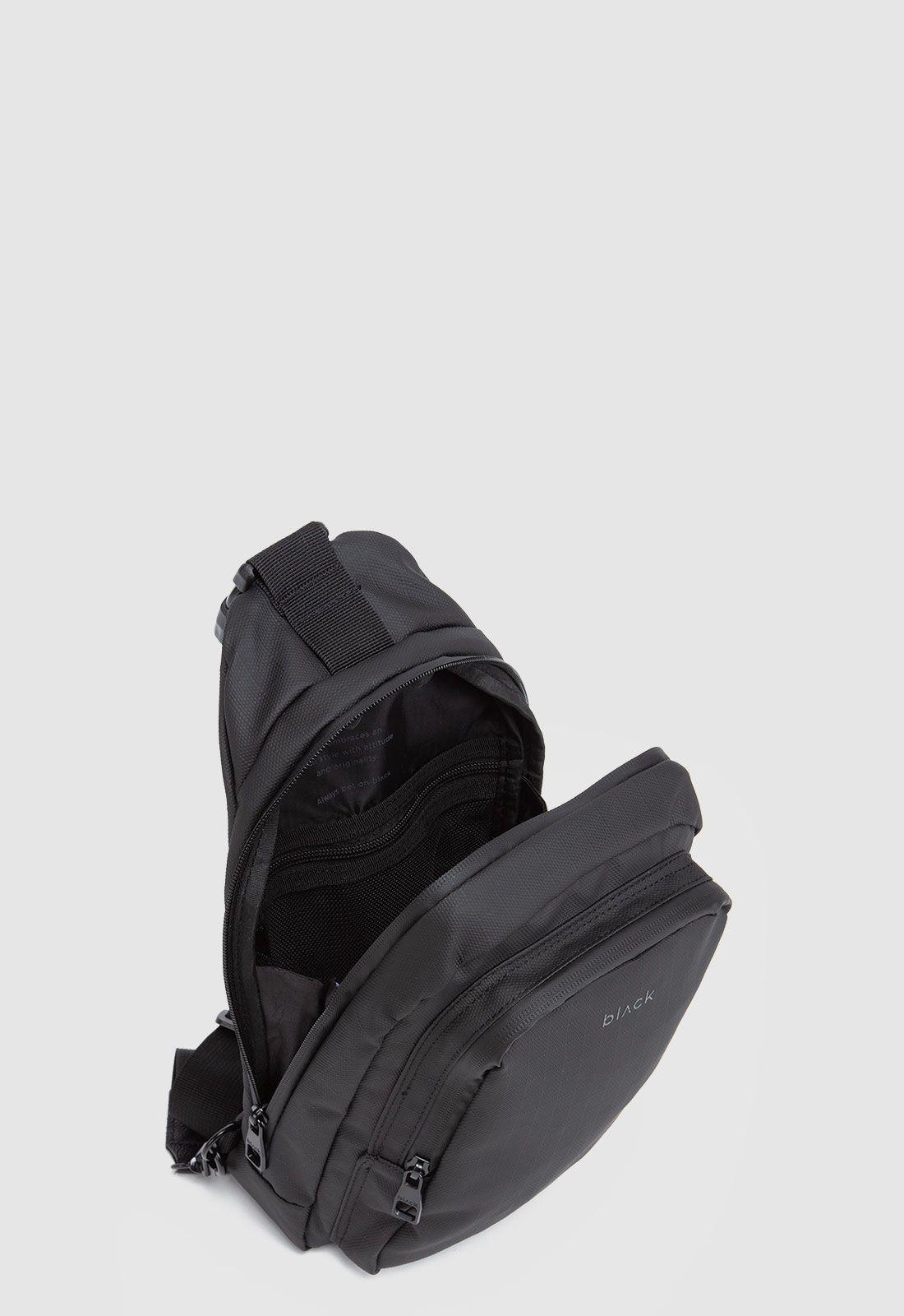 Mochila Sling Bag Beast Black Black Bubba-5