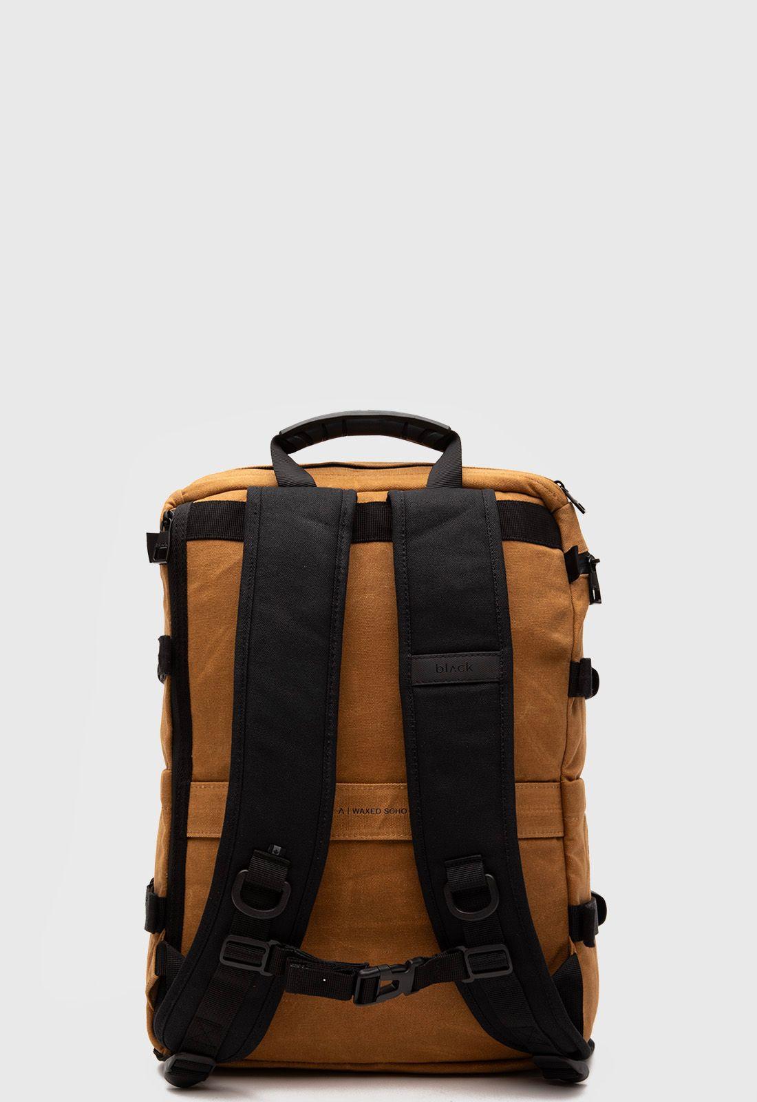 Mochila Soho Mustard Black Bubba-2