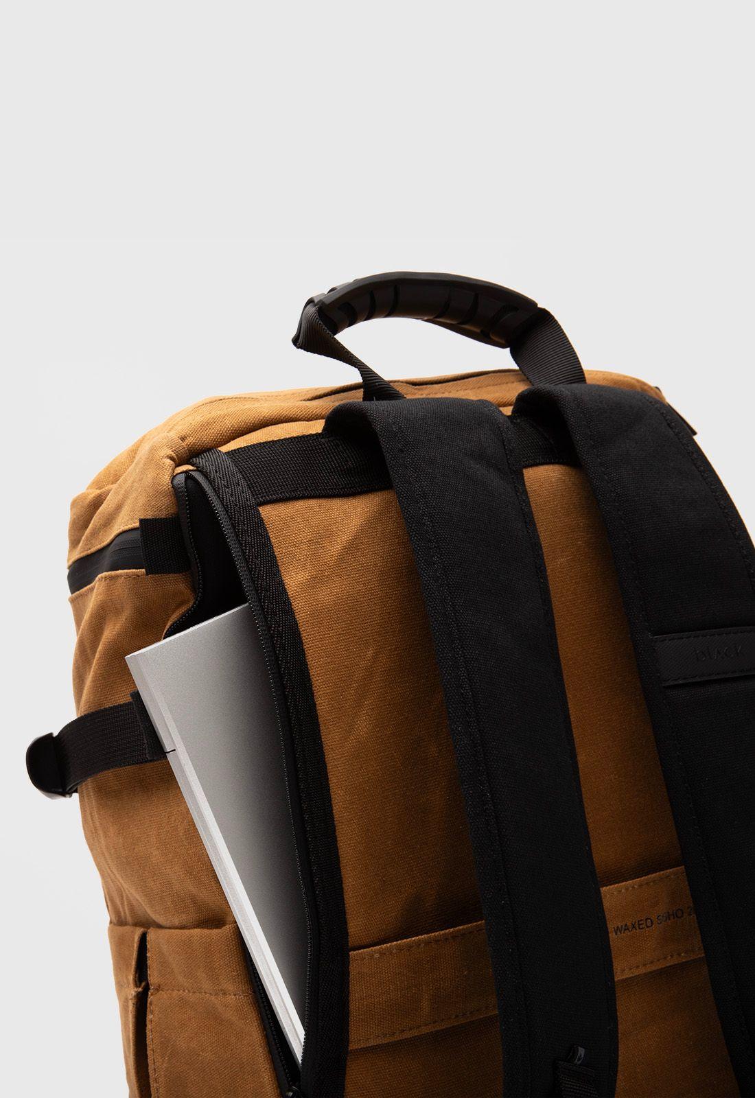 Mochila Soho Mustard Black Bubba-3