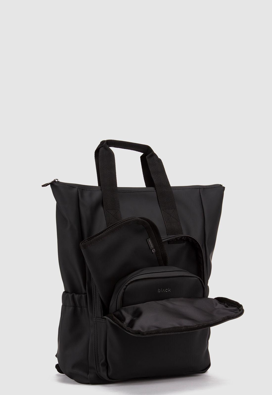 Mochila Maternal Black Black Bubba-8