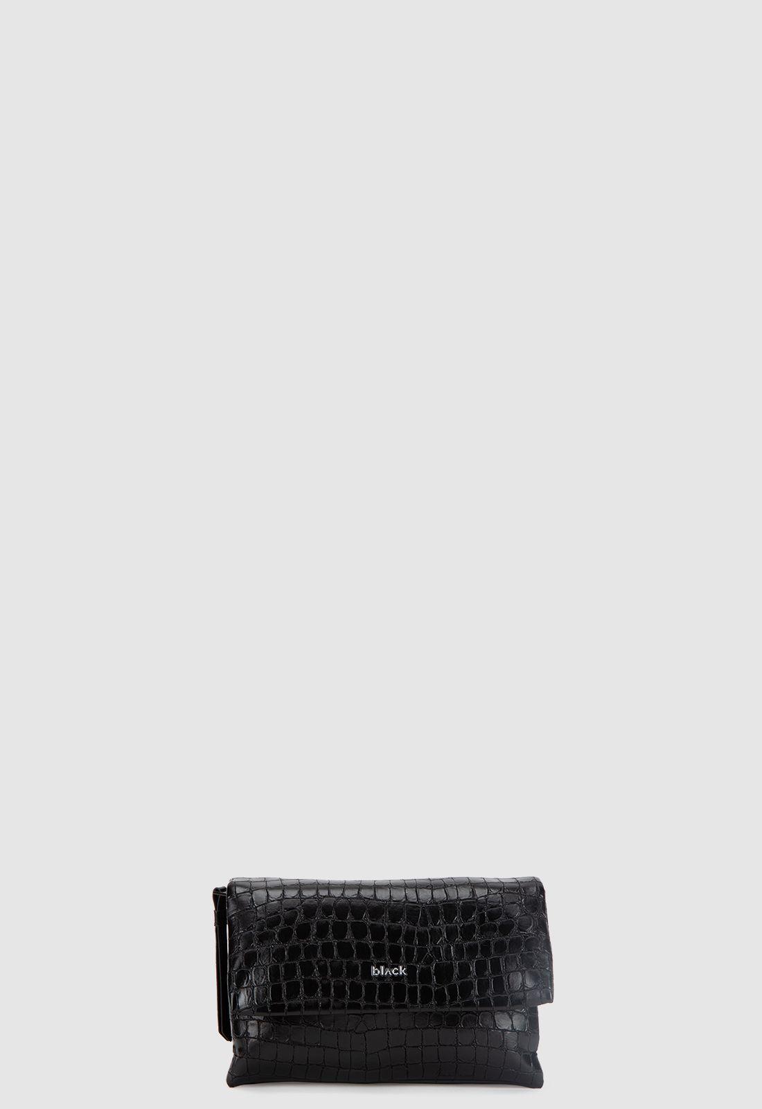 Cartera Caiman Black Mini Black Bubba-3