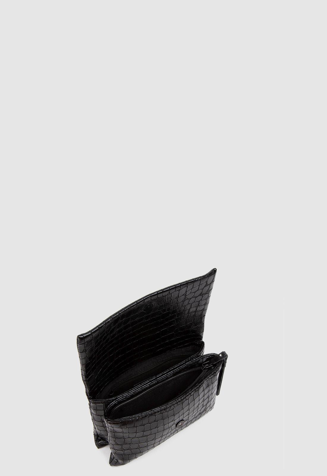 Cartera Caiman Black Mini Black Bubba-5