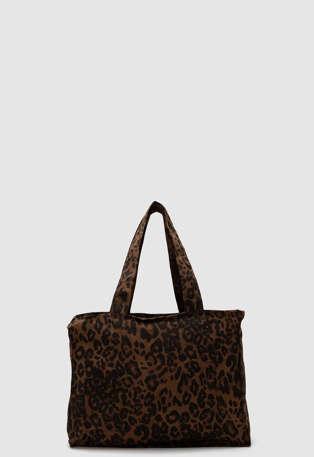 Tote Canvas Leo Black Bubba-2