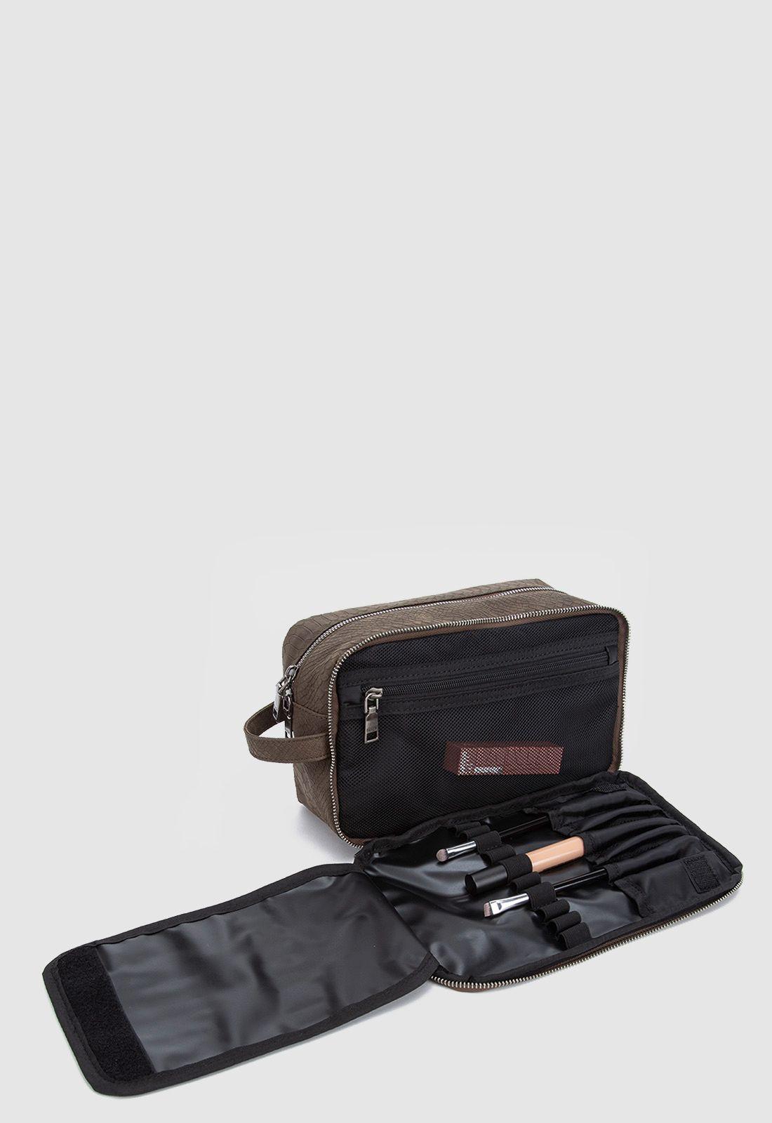 Neceser Snake Moka Black Bubba-8