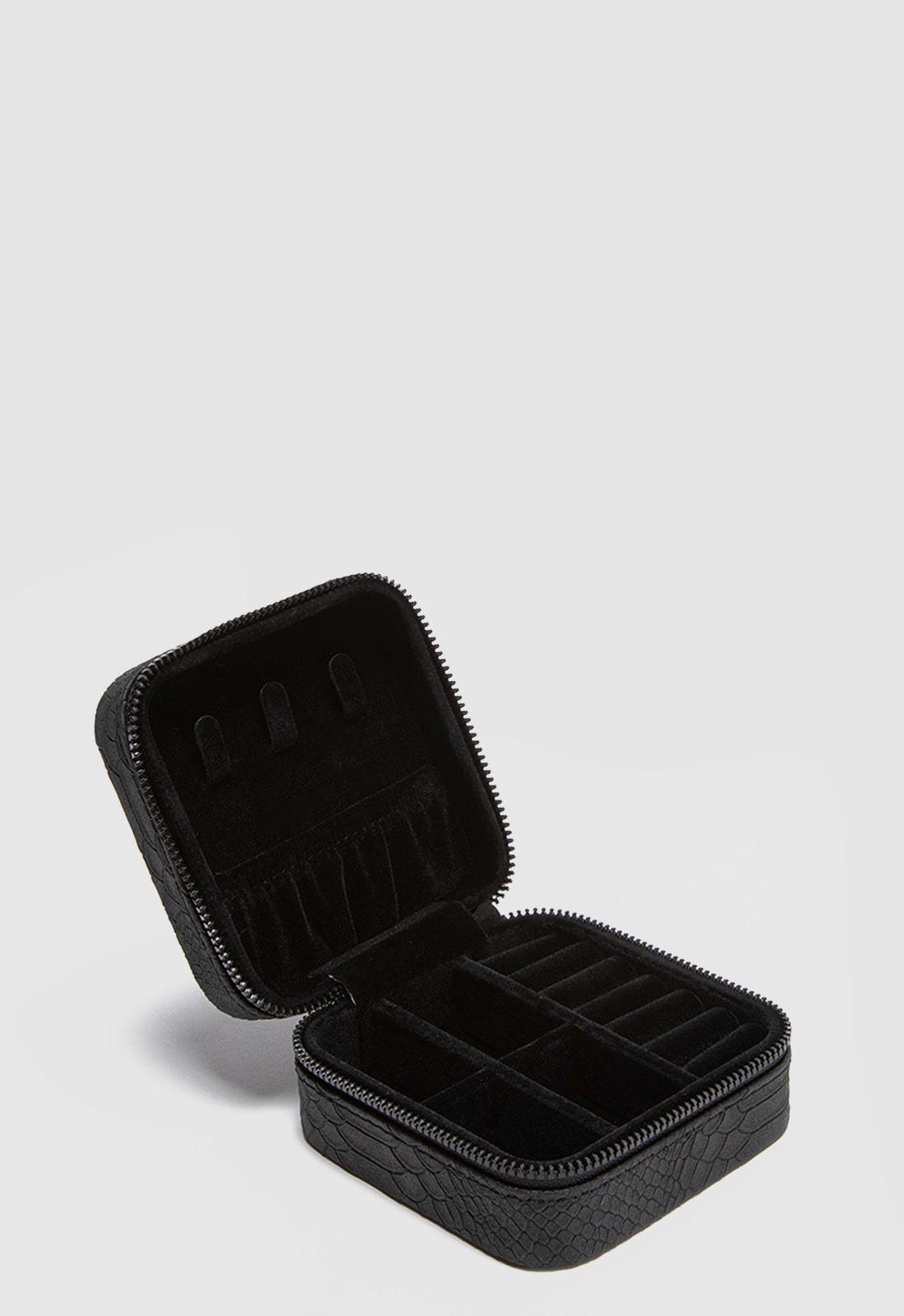 Jewerly Bag Snake Black Black Bubba-2