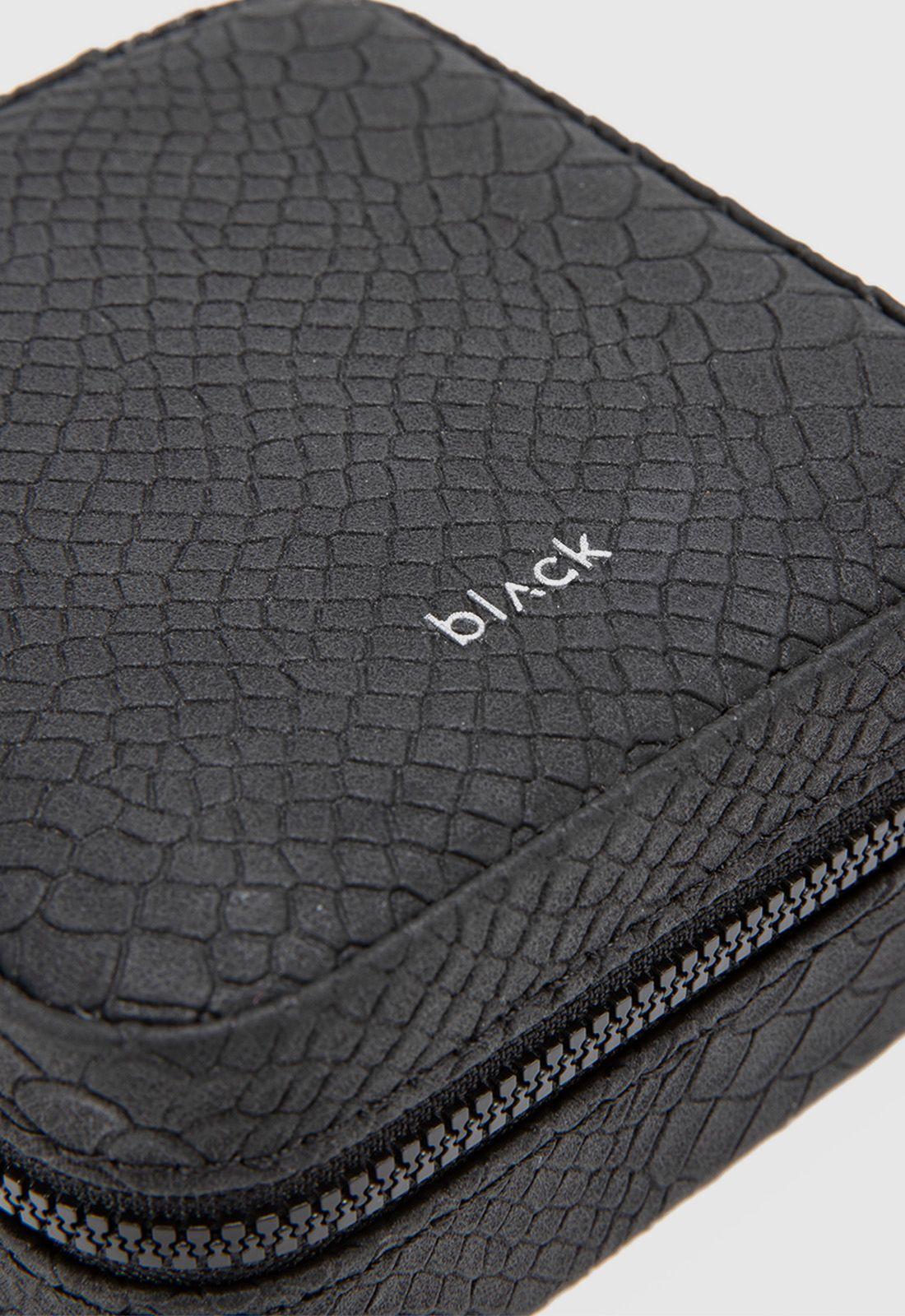 Jewerly Bag Snake Black Black Bubba-3