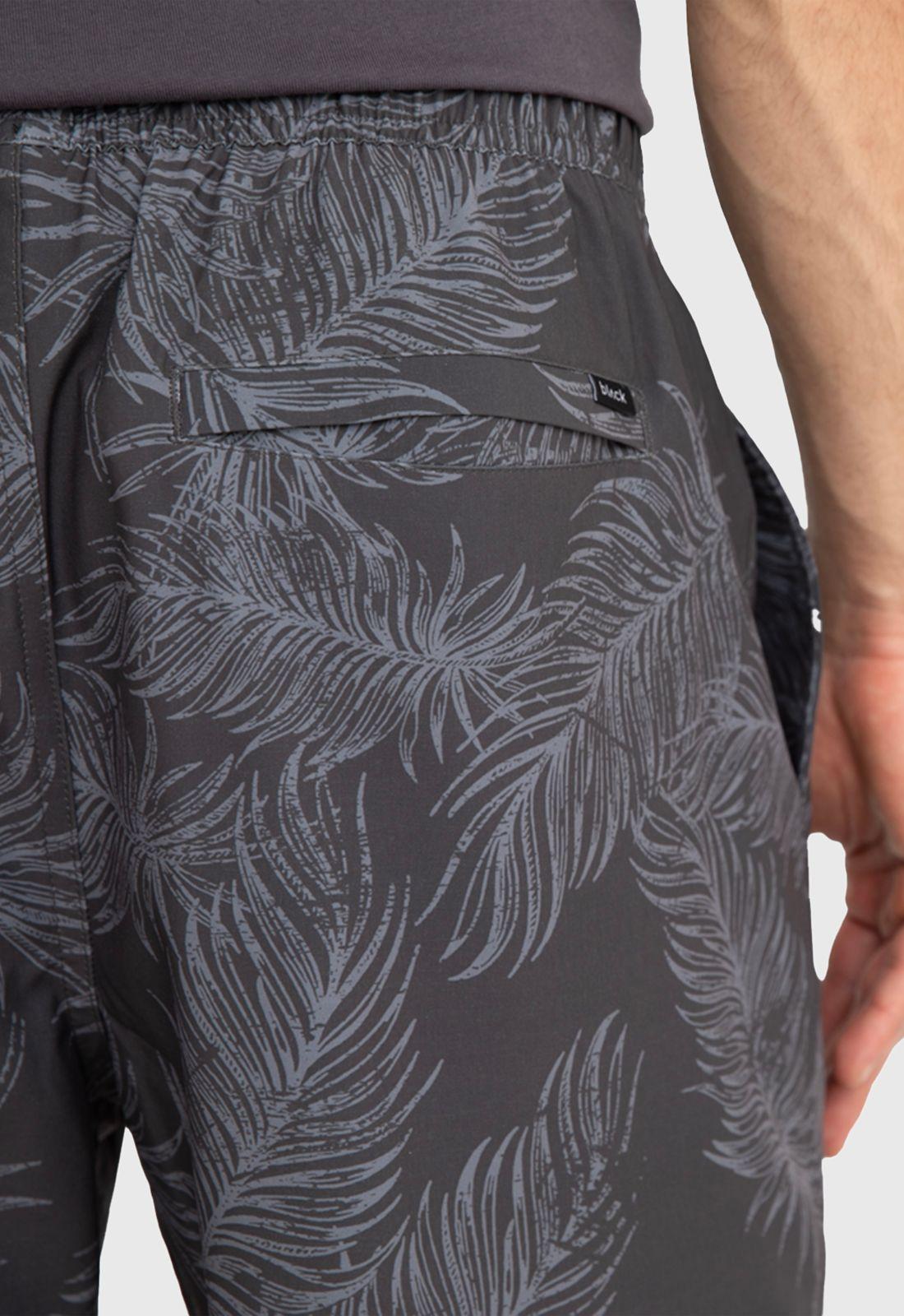 Traje De Baño Fern Plants Marengo Black Bubba-4