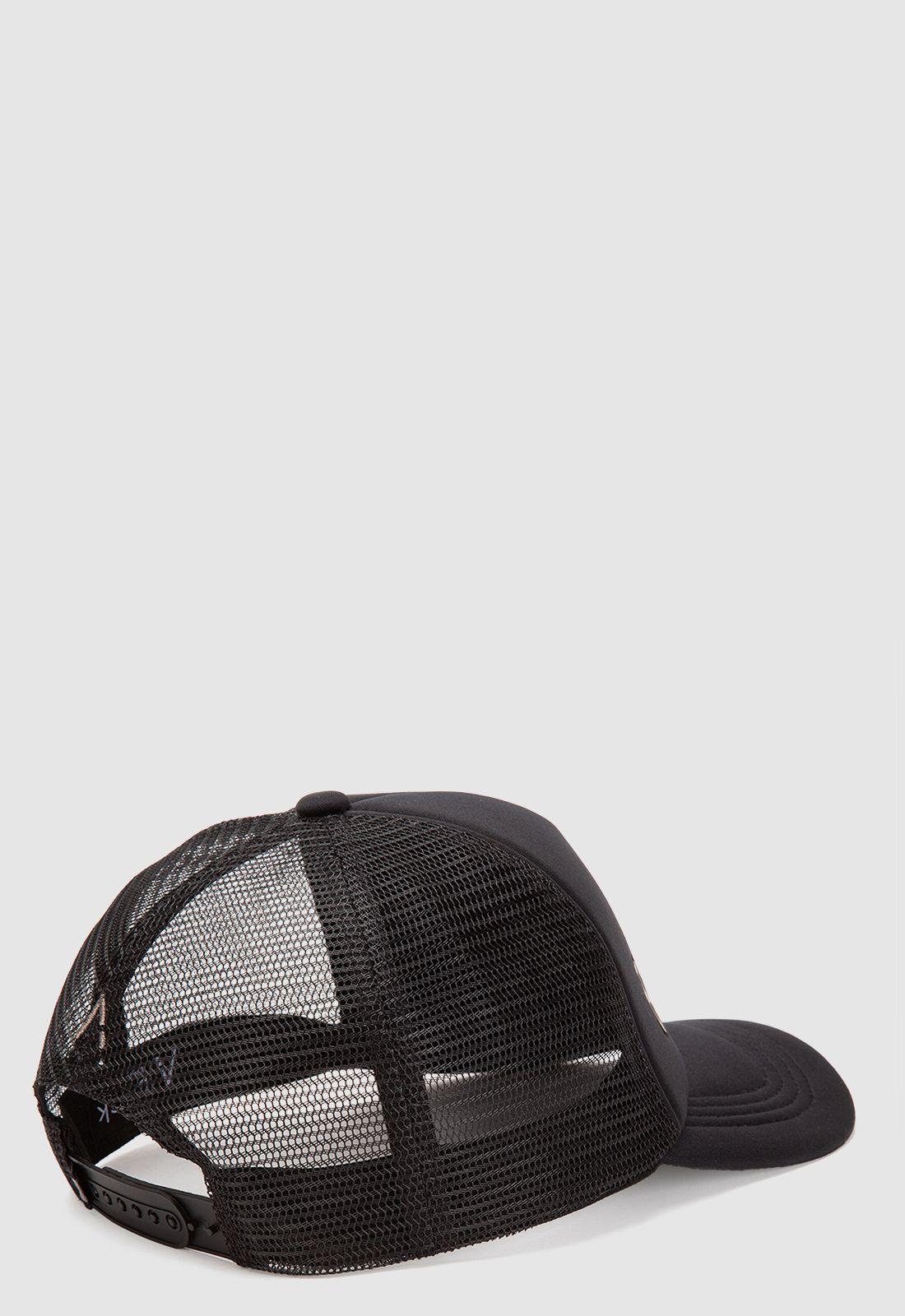 Jockey Trucker Sketch Black Black Bubba-3