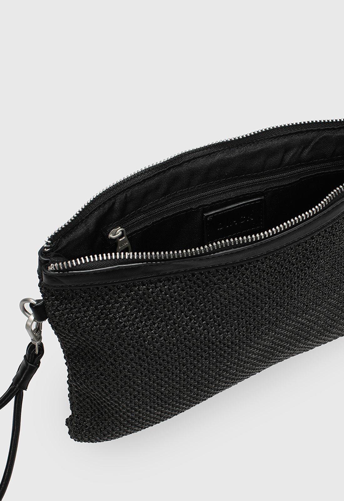 Cartera Clutch Fisher Black Black Bubba-6