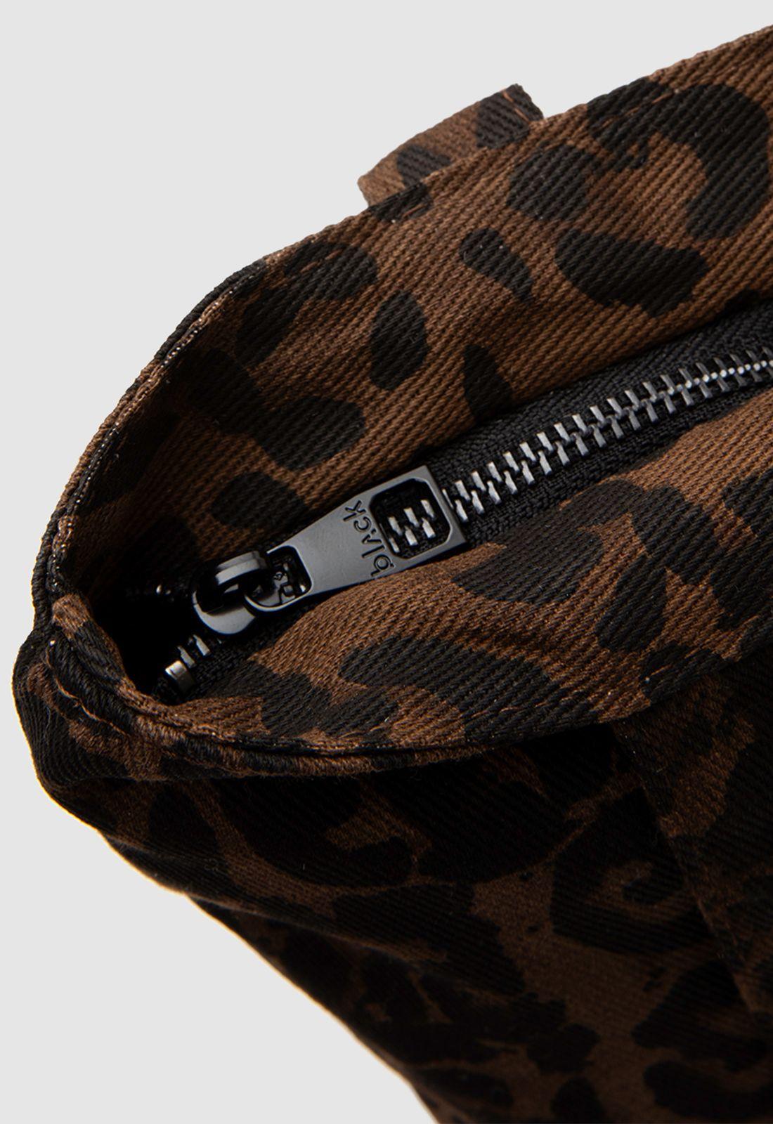 Tote Basic Canvas Leo Black Bubba-3