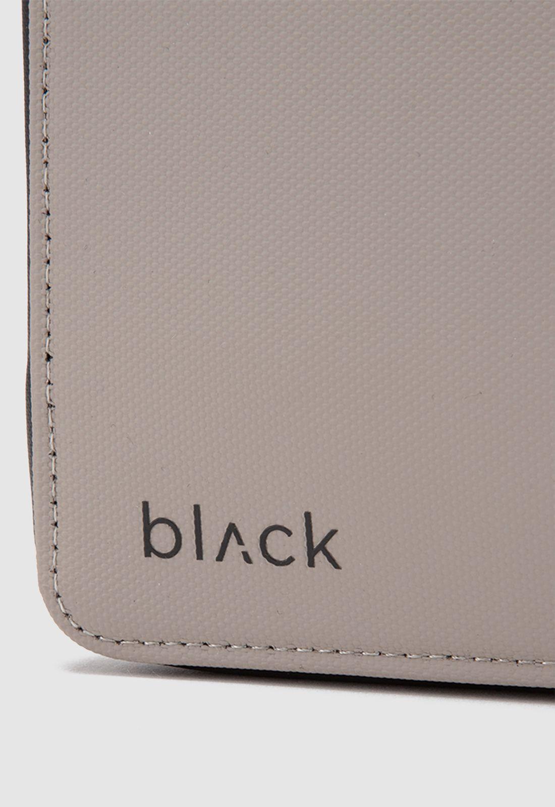 Passport Holder Travel Transit Bone Black Bubba-5